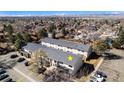 Overhead view showcases the property's location in a neighborhood with mountain views at 8915 Field St # 113, Westminster, CO 80021