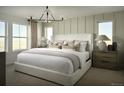 Comfortable main bedroom filled with natural light and a neutral color palette at 21004 E 63Rd Dr, Aurora, CO 80019
