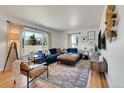 Bright and airy living room with comfortable seating at 1600 S Dahlia St, Denver, CO 80222