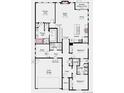 Open floor plan with 3 bedrooms, 2 baths, kitchen, and covered patio at 16939 Black Rose Cir, Parker, CO 80134