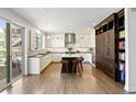 Spacious kitchen boasts a central island, stainless steel appliances, and ample cabinet space at 2090 Bellavista St, Castle Rock, CO 80109