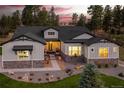 Inviting single-Gathering home with landscaped garden, covered porch and classic architectural design at 9228 Lone Timber Ct, Parker, CO 80134