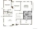 Upper floor plan featuring bedrooms, lofts, and bathrooms at 1141 Joseph Pl, Erie, CO 80026