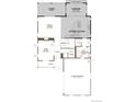 Main floor plan showcasing kitchen, great room, and two-car garage at 1141 Joseph Pl, Erie, CO 80026