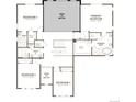 Second-floor plan featuring primary bedroom with ensuite, 3 other bedrooms, and baths at 9159 Ironwood St, Highlands Ranch, CO 80129