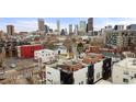 Stunning aerial view of city skyline showcasing urban architecture and residential rooftops at 2518 N Washington St, Denver, CO 80205