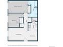 A detailed floor plan shows layout of the apartment at 16359 W 10Th Ave # T1, Golden, CO 80401