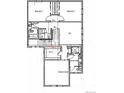 Second floor showing bedrooms, laundry room, loft, and owner's suite with walk-in closet and bathroom at 9092 Quintero St, Commerce City, CO 80022