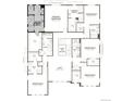 Second floor layout with a loft, four bedrooms, and a deluxe primary bathroom at 8686 Pennycress Dr, Littleton, CO 80125