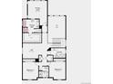 Detailed floorplan of the second level, showcasing bedrooms, bathrooms, laundry and loft layout at 16488 W 92Nd Pl, Arvada, CO 80007