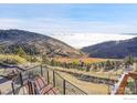 Stunning panoramic mountain and valley views at 6057 Red Hill Rd, Boulder, CO 80302