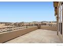 Deck with a view of neighboring homes and a clear sky at 2900 Casalon Cir, Superior, CO 80027