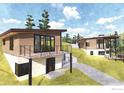 Modern home with deck and hillside location at 6319 Sunshine Canyon Dr, Boulder, CO 80302