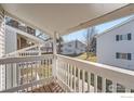 Private balcony overlooking the community at 14454 E Colorado Dr # 203, Aurora, CO 80012