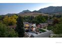 Modern home nestled in a mountain neighborhood at 1860 Bluebell Ave, Boulder, CO 80302