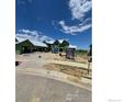 New construction project on a partly cloudy day at 3379 Danzante Bay Ct, Berthoud, CO 80513