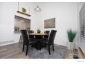 Bright dining area with a table and four chairs at 380 S Taft Ct, Louisville, CO 80027