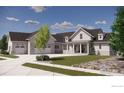 New construction home with stone accents and a welcoming porch at 2568 Southwind Rd, Berthoud, CO 80513