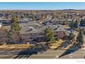 Aerial shot showing a complex of condo buildings at 770 Copper Ln # 206, Louisville, CO 80027