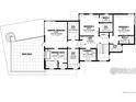 Second floor plan showing bedrooms, bathrooms, and a roof deck at 2250 Bluebell Ave, Boulder, CO 80302