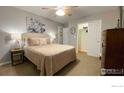 Cozy bedroom with a double bed and a spacious closet at 7779 Pecos St, Denver, CO 80221