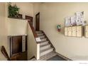 Interior stairwell with mailboxes and fire extinguisher at 2640 Juniper Ave # 2, Boulder, CO 80304