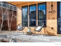 Inviting front porch with comfortable seating perfect for relaxing outdoors at 4455 Xavier St, Denver, CO 80212