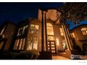 Grand entrance with tall columns and double doors for a luxurious feel at 5799 Crestbrook Cir, Morrison, CO 80465