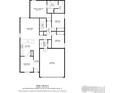 Detailed floor plan showcasing the layout, dimensions, and total square footage at 7333 Ellingwood Cir, Frederick, CO 80504