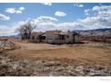 Single story ranch home in rural setting with attached garage and beautiful mountain views at 8602 N 39Th St, Longmont, CO 80503