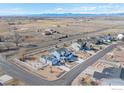 Gorgeous aerial view showcasing the neighborhood and surrounding landscape at 3385 Birch Rd, Longmont, CO 80504