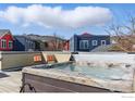 Enjoy mountain views from this rooftop hot tub deck at 4714 16Th St, Boulder, CO 80304