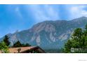 Distant view of the mountains from the property at 2850 Emerson Ave, Boulder, CO 80305