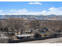 Scenic mountain view from the neighborhood at 8500 W 62Nd Ave # D, Arvada, CO 80004