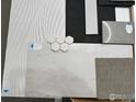 Design selections showcasing flooring, countertops and tile options for modern kitchen and bath at 729 Kubat Ln # A, Longmont, CO 80503