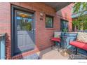 Welcoming front porch with stylish seating, a perfect spot to relax and enjoy the neighborhood ambiance at 3215 Foundry Pl # 101, Boulder, CO 80301