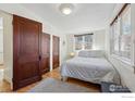 Bright bedroom with hardwood floors, closets and natural light at 819 9Th St, Boulder, CO 80302