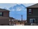 Houses with a mountain view at 4401 Garnet Way, Mead, CO 80504