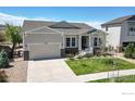 Inviting home with a well-manicured lawn and a two-car garage, showcasing curb appeal at 11829 Deorio St, Parker, CO 80134