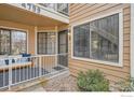 Charming entryway with a cozy porch and ample natural light at 4799 White Rock Cir # D, Boulder, CO 80301