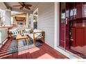 Relaxing front porch featuring stylish outdoor seating and a cozy ambiance at 4351 W 118Th Way, Westminster, CO 80031