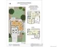 Detailed floor plan showcasing layout of first and second floor at 1080 Stoneham St, Superior, CO 80027