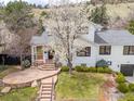 Lovely two-story home with landscaped front yard, stone patio, and a direct access garage at 2847 4Th St, Boulder, CO 80304