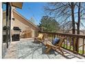 Cozy balcony with seating, grill, and pleasant outdoor ambiance, perfect for relaxation and entertaining at 3135 Redstone Ln # E5, Boulder, CO 80305