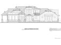 Detailed front exterior elevation showcasing the architectural design with multiple windows and a covered porch at 2805 Potomac Ct, Berthoud, CO 80513