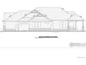 Rear exterior elevation displaying the back of the home, including windows and a covered patio at 2805 Potomac Ct, Berthoud, CO 80513