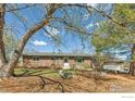 Classic brick home with a well-manicured lawn and lush trees, blending charm and serenity at 601 Candice Ct, Berthoud, CO 80513