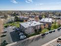 Wide overhead view of building and parking lot at 1608 Cottonwood Dr # 6, Louisville, CO 80027