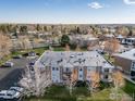 Overhead view of building exterior showing balconies at 1608 Cottonwood Dr # 6, Louisville, CO 80027
