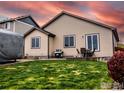 Expansive backyard featuring a patio area perfect for outdoor dining and relaxation at 6659 12Th St, Frederick, CO 80530